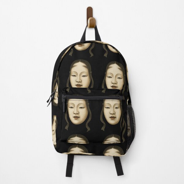 Item preview, Noh Mask — Silent Grace designed and sold by Lazy-Genius-Co.