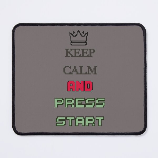 Item preview, Keep Calm and Press Start designed and sold by RonPaulHappyGamer.