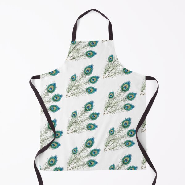 Item preview, TEAL AND GOLD PEACOCK designed and sold by Fabrifrank.