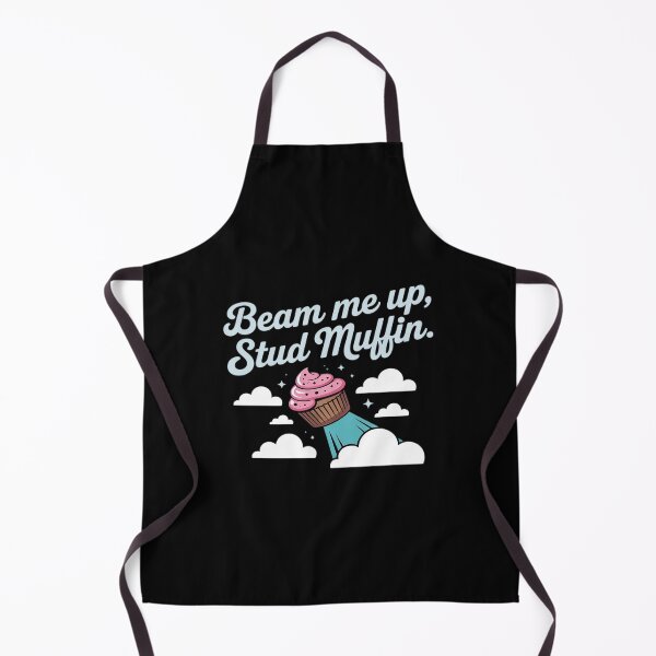 Aperçu de l'œuvre Parodie hilarante de la culture pop « Beam Me Up Stud Muffin » créée et vendue par ticlitule.