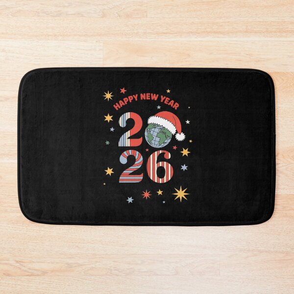 Item preview, Happy New Year 2026 Disco Ball Santa Hat Christmas Party  designed and sold by GGrizeldaRivas.
