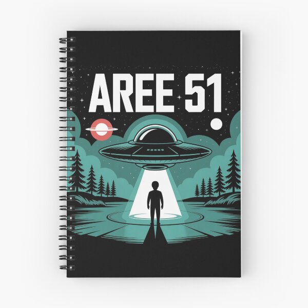 Item preview, Area 51 alien shirt designed and sold by DreamOnShirts.