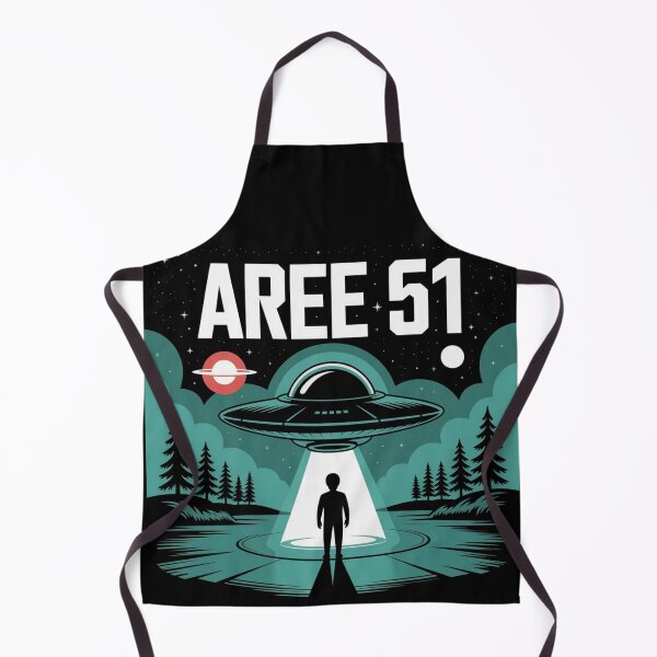 Item preview, Area 51 alien shirt designed and sold by DreamOnShirts.