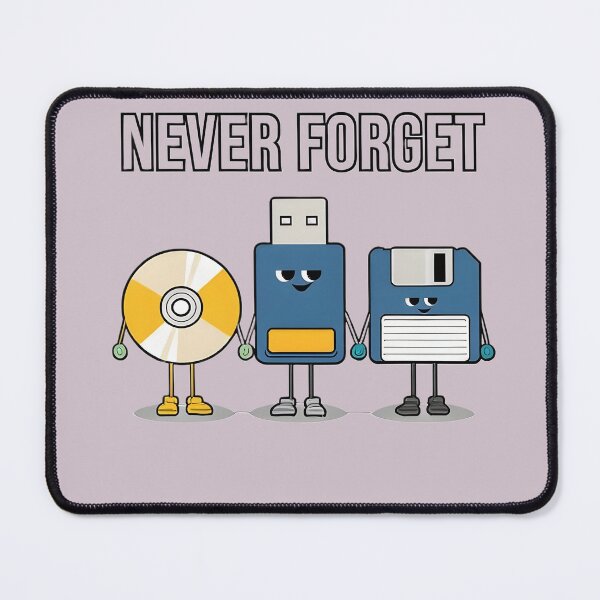 Item preview, Never forget - retro memory storage devices designed and sold by shmupod.