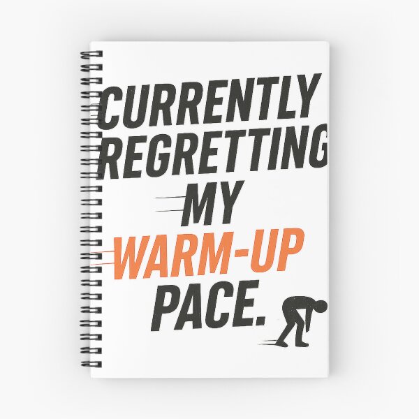 Item preview, Currently Regretting My Warm-Up Pace. designed and sold by OffsideMindset.