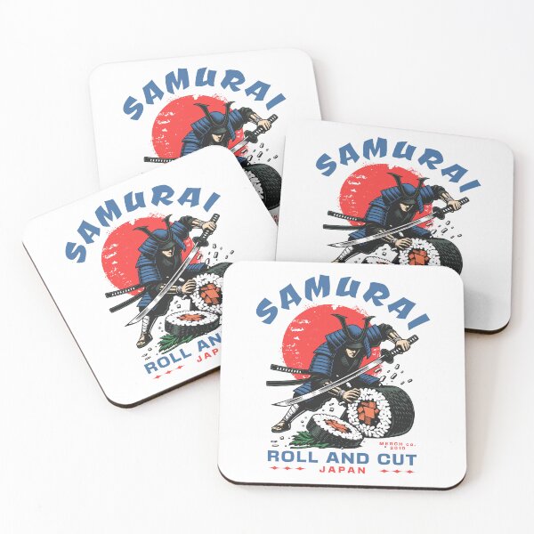 Item preview, Samurai Roll and Cut – Japan Street Food Edition designed and sold by pixorygraphix.