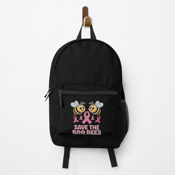 Item preview, Funny Bees Ghost Boo Breast Cancer Awareness Pink Ribbon designed and sold by ticlitule.