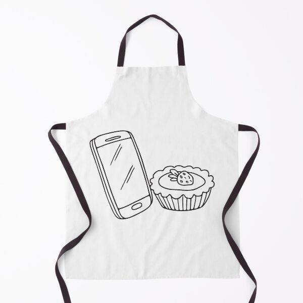 Item preview, A tart beside a phone lying on the table designed and sold by rasagamastore.