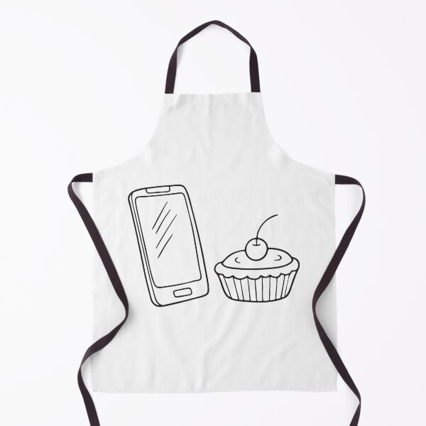 Item preview, A tart beside a phone lying on the breakfast table designed and sold by rasagamastore.
