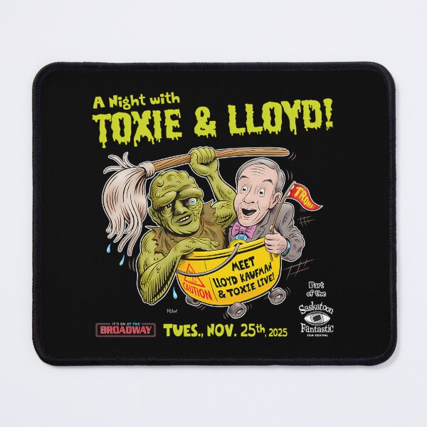 Item preview, A Night with Toxie and Lloyd Meet Lloyd Kaufman and Toxie Live! Meme designed and sold by NatKrajcik.