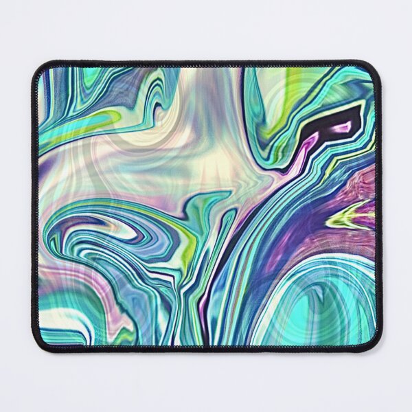 Item preview, Arctic Water - Swirling Pastel  Abstract Print designed and sold by Folk and Flux.