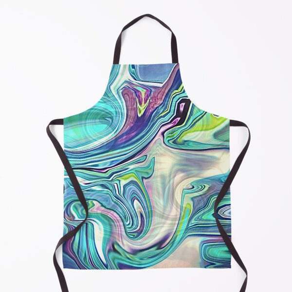 Item preview, Arctic Water - Swirling Pastel  Abstract Print designed and sold by Folk and Flux.