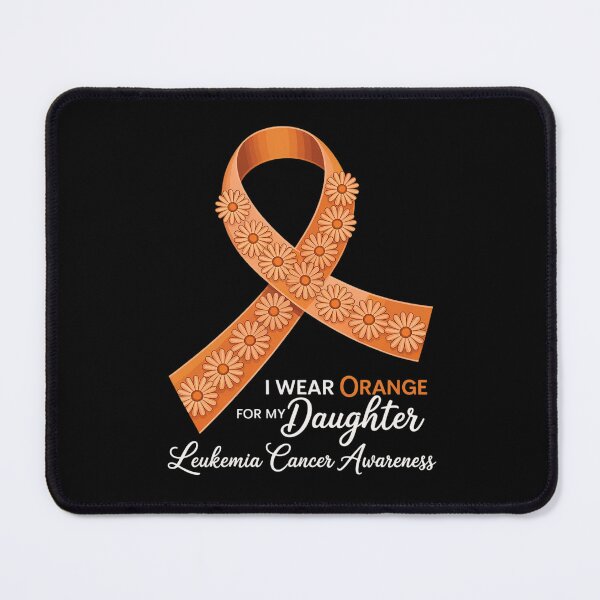 Item preview, I Wear Orange For My Daughter Leukemia Awareness designed and sold by TorjeARTStore.