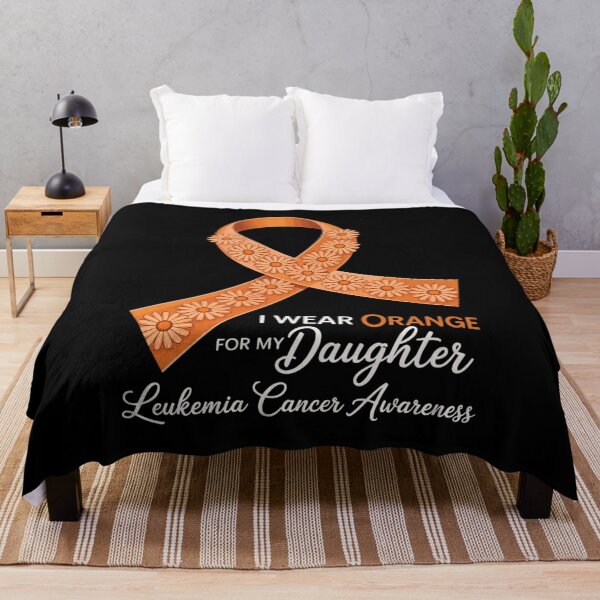Item preview, I Wear Orange For My Daughter Leukemia Awareness designed and sold by TorjeARTStore.