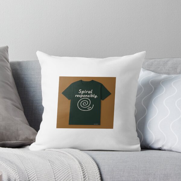 Item preview, Spiral Responsibly – Mental Health Humor T-Shirt designed and sold by Half_Serious.