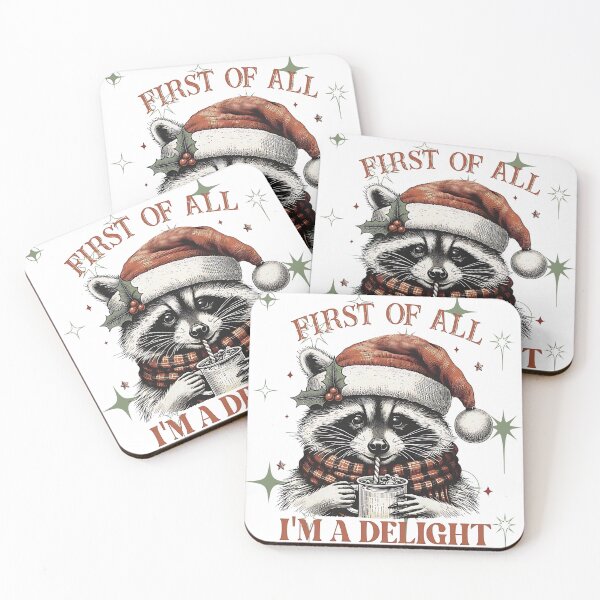 Item preview, First Of All Im A Delight. Cheeky Christmas. designed and sold by PathOriginals.