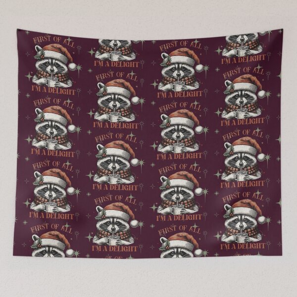 Item preview, First Of All Im A Delight. Cheeky Christmas. designed and sold by PathOriginals.