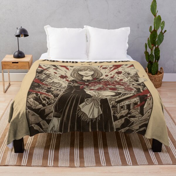 Item preview, Vintage Manga Reze Flowers Poster designed and sold by Amelia Design.
