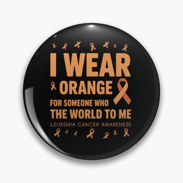 Item preview, I Wear Orange For Someone Who Meant The World To Me designed and sold by TorjeARTStore.
