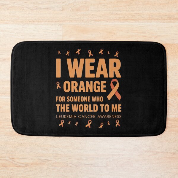 Item preview, I Wear Orange For Someone Who Meant The World To Me designed and sold by TorjeARTStore.