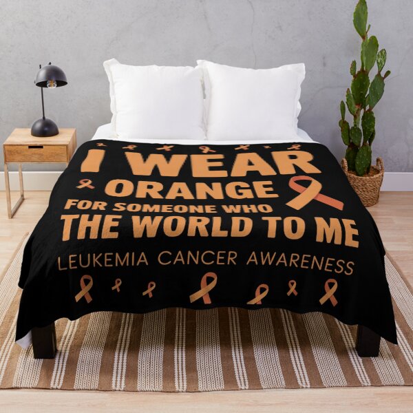 Item preview, I Wear Orange For Someone Who Meant The World To Me designed and sold by TorjeARTStore.