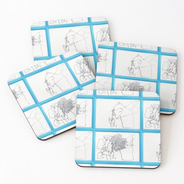 Item preview, Wolf's Pin Art Love & Fight - Kid's Magnetic Drawing Sketch  designed and sold by SergioMiklos.