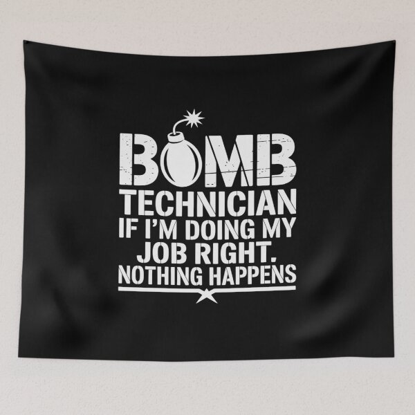 Item preview, Funny Bomb Technician Eod Tech designed and sold by BiellaSar.