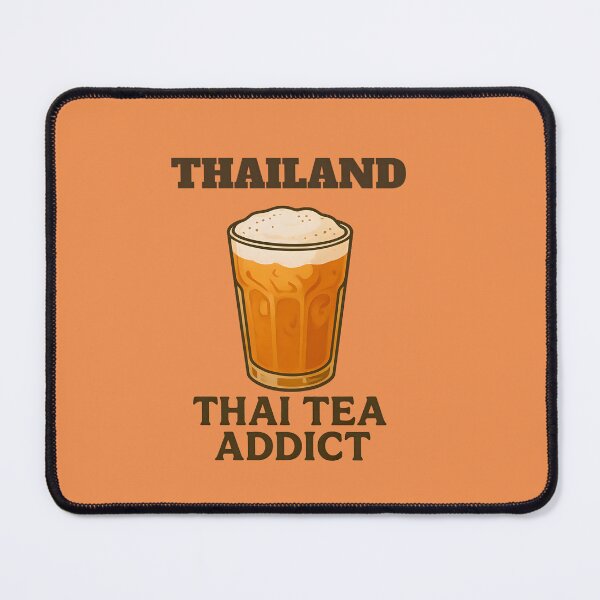 Item preview, Thai Tea Addict – Vintage Thai Iced Tea Illustration designed and sold by ChubbyGoong.