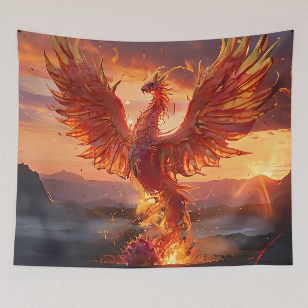 Item preview, Phoenix of the Tropics designed and sold by ONYX Pixee.