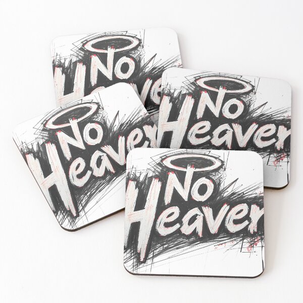 Item preview, Bold and rebellious streetwear graphic featuring broken wings and halo. Perfect for those who walk their own path. designed and sold by No Heaven.