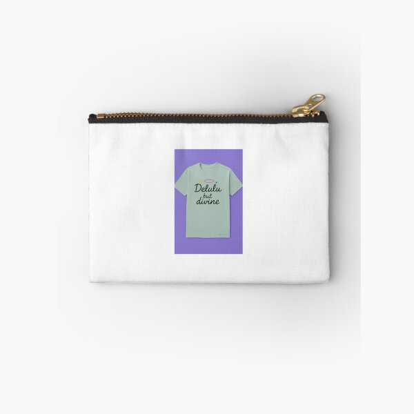 Item preview, Delulu but divine – Whimsical Affirmation Tee designed and sold by Half_Serious.