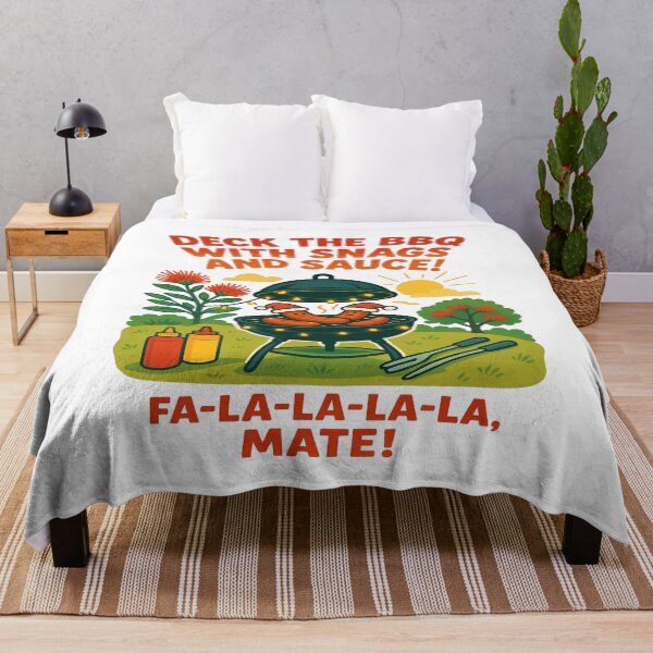 Item preview, Kiwi Christmas BBQ – Funny New Zealand Holiday designed and sold by Globalcitytees.