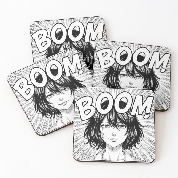 Item preview, Manga Panel Reze Close-Up BOOM designed and sold by Amelia Design.