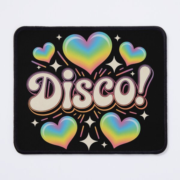Item preview, Love disco music shirt retro designed and sold by DreamOnShirts.