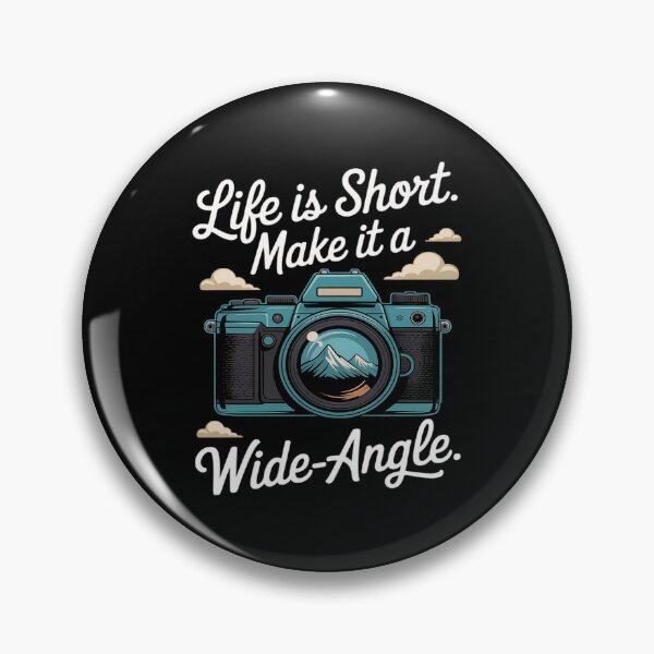 Item preview, Funny Camera Photography Make It Wide-Angle designed and sold by August4Laughs25.
