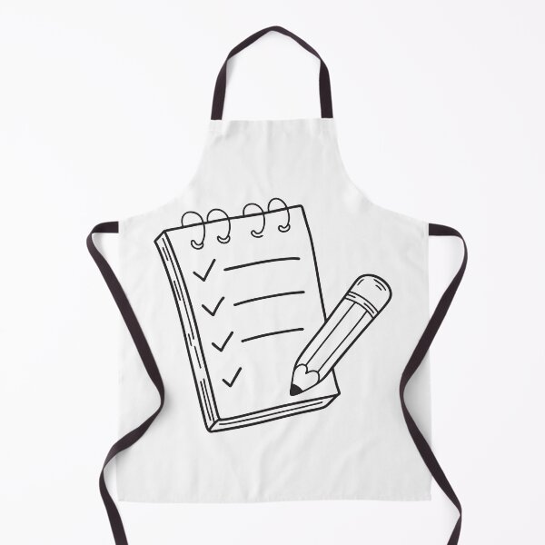Item preview, A task list beside a pencil and eraser designed and sold by rasagamastore.