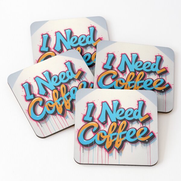 Item preview, I Need Coffee 93 designed and sold by Zeir Shop.