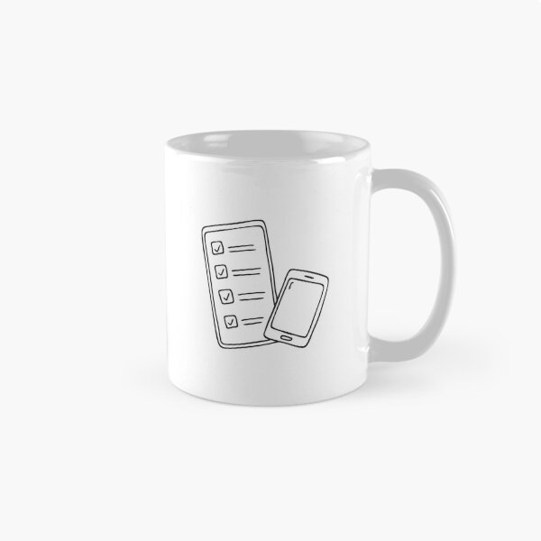 Item preview, A task list lying near a phone with blinking screen designed and sold by rasagamastore.