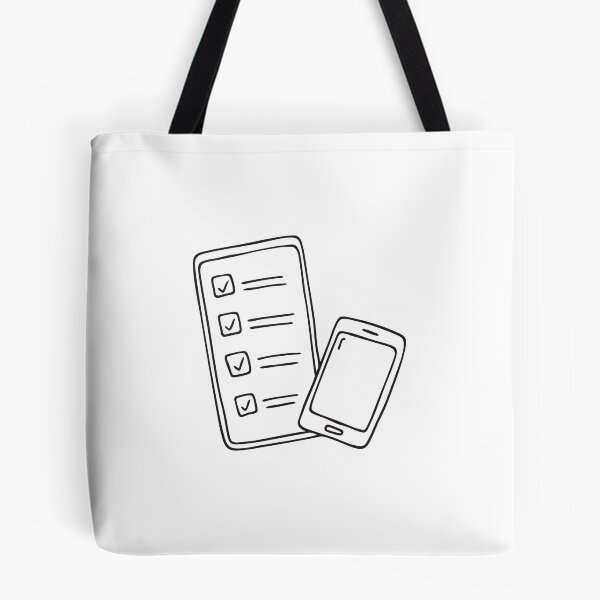 Item preview, A task list lying near a phone with blinking screen designed and sold by rasagamastore.