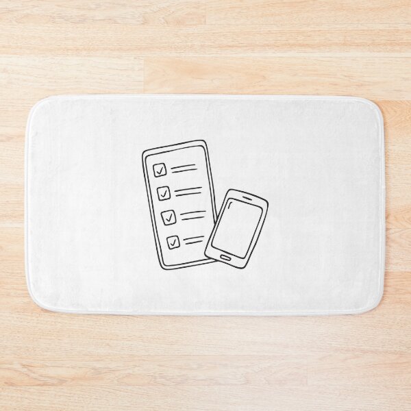 Item preview, A task list lying near a phone with blinking screen designed and sold by rasagamastore.