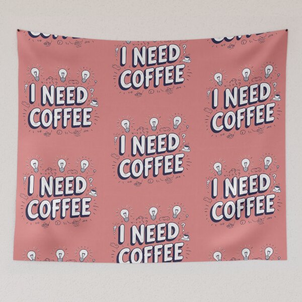 Item preview, I Need Coffee 98 designed and sold by Zeir Shop.