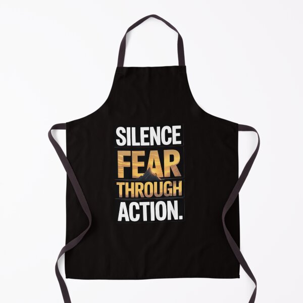 Item preview, Silence Fear Through Action– Success Motivation ver. 2 designed and sold by Your Inner Axis.