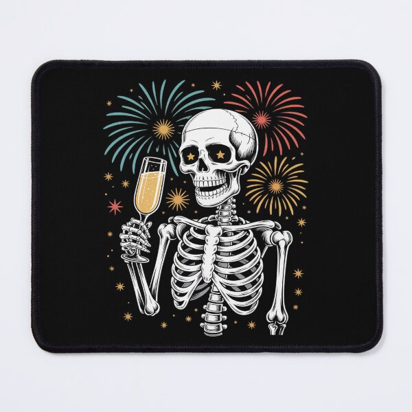 Item preview, Happy New Year 2026 Skeleton New Year Eve Party  designed and sold by GGrizeldaRivas.