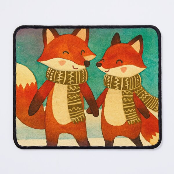 Item preview, Romantic Foxes designed and sold by SJHorsfall.