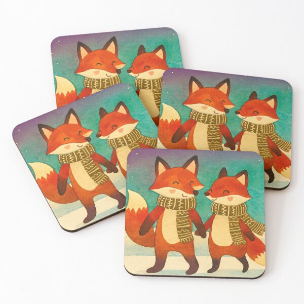 Item preview, Romantic Foxes  designed and sold by SJHorsfall.
