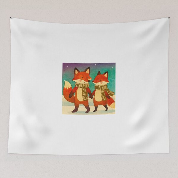 Item preview, Romantic Foxes  designed and sold by SJHorsfall.