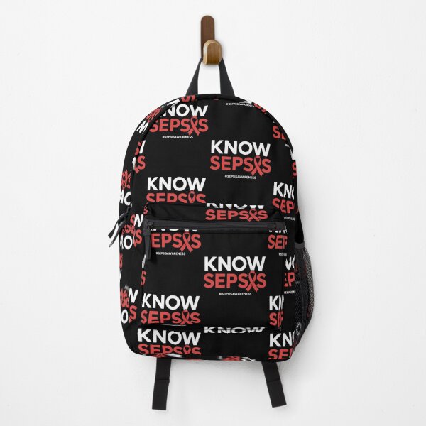 Item preview, Know Sepsis Awareness Design with Red Ribbon designed and sold by Gogetgiggles.