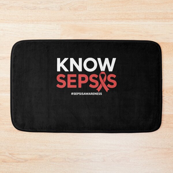 Item preview, Know Sepsis Awareness Design with Red Ribbon designed and sold by Gogetgiggles.