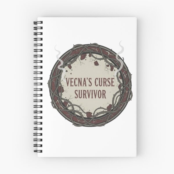 Item preview, Superviviente de la maldición de Vecna: Diseño de terror oscuro inspirado en Stranger Things designed and sold by Fandom Universe.