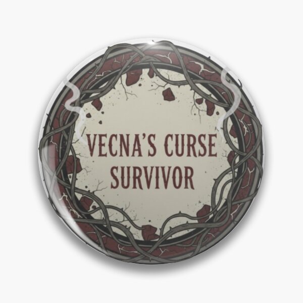 Item preview, Vecna Curse Survivor – Stranger Things Inspired Dark Horror Design designed and sold by Fandom Universe.